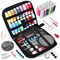 Sewing Kit Gifts for Mom Grandma Friend Adults Beginner Kids Traveler, Portable Sewing Supplies Accessories Contains Thread, Needle, Scissors, Measure Tape, Dorm Room Essentials (Black, M)